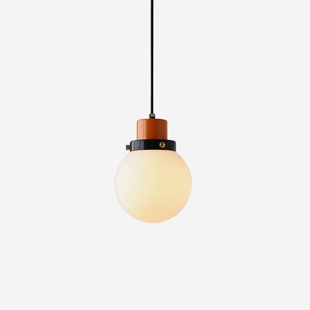Dimmable Glass Globe Pendant Light